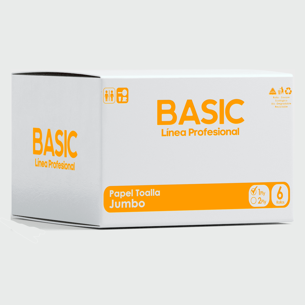 PAPEL TOALLA BASIC 6/1PLY